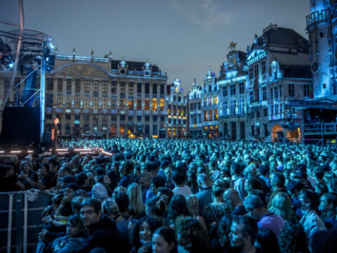 🇧🇪-Bruxelles : Indochine, c’était ce samedi soir sur la Grand Place