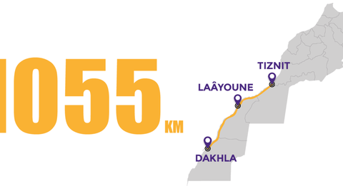 🇲🇦-Voie express Tiznit-Dakhla livrée d’ici la fin de l’année ou début 2022.