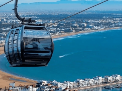 🇲🇦-Agadir :Mise en service prévue début juillet prochain du téléphérique