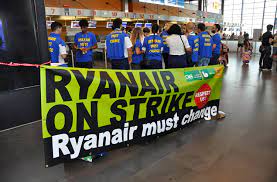 🇧🇪-Alerte-Plusieurs vols Ryanair déjà annulés jeudi, tous les avions belges resteront au sol ce week-end