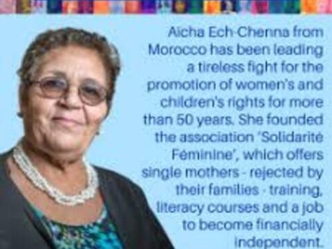 🇲🇦-Aïcha Ech-Chenna s’en est allée : le Maroc perd une grande dame, figure emblématique de la défense des droits des femmes et des enfants .