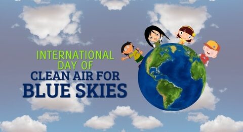 Ce 07 septembre c’est la « Journée internationale de l’air pur pour un ciel bleu ».