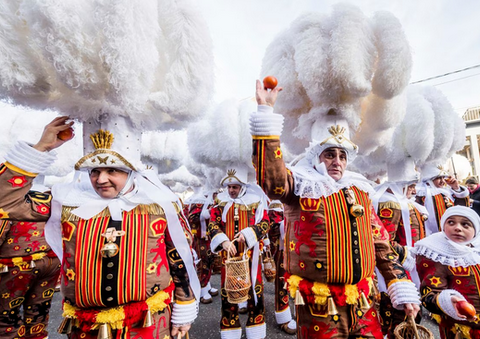 🇧🇪-Binche vibre pendant trois jours au rythme de ses Gilles