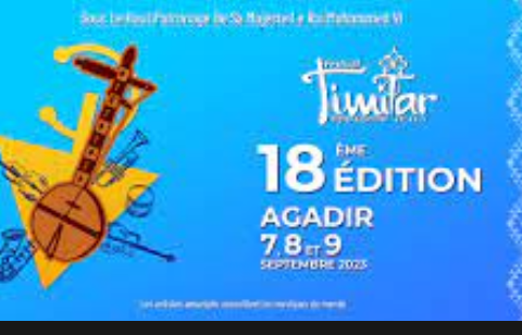 🇲🇦-Agadir : Festival Timitar du 7 au 9 septembre