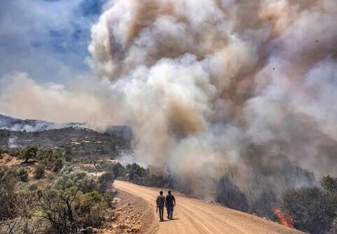 🇲🇦-Alerte : risque extrême d’incendies dans les provinces d’Agadir Ida Outanane et de Taroudant .