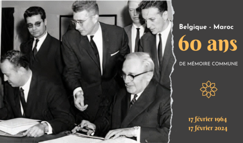 🇧🇪-🇲🇦-Belgique-Maroc : 17.02.1964 et 60 ans de mémoire commune !